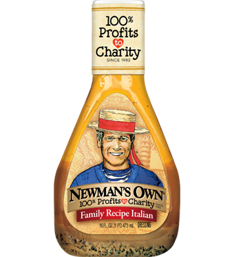 Newman's Own Organic Italian salad dressing